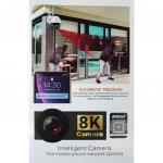 Αδιάβροχη ασύρματη IP κάμερα WiFi 8K με ανιχνευτή κίνησης Andowl Q-S4 MAX Auto Tracking