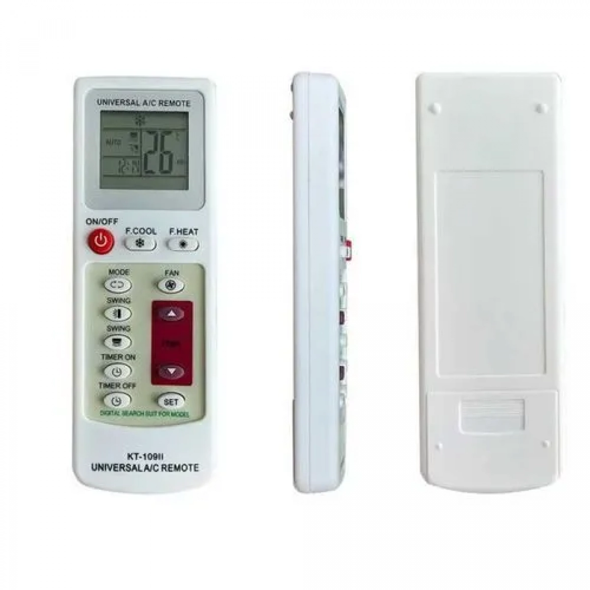 Τηλεχειριστήριο Universal KT-109II με οθόνη LCD για Κλιματιστικό