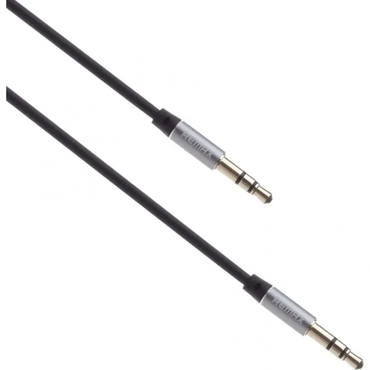 Remax Καλώδιο 3.5mm male - 3.5mm male Μαύρο 1m RL-L100