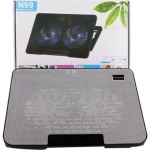 N99 Cooling Pad για Laptop έως 17" με 2 Ανεμιστήρες και Φωτισμό