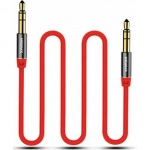 Remax Καλώδιο 3.5mm male - 3.5mm male Κόκκινο 1m RL-L100