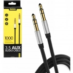 Remax Καλώδιο 3.5mm male - 3.5mm male Μαύρο 1m RL-L100