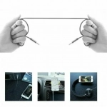 Remax RL-L200 Καλώδιο Ήχου High End 3.5mm Jack Male - Male 2m Μαύρο