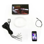 Σύστημα Εσωτερικού Φωτισμού Αυτοκινήτου RGB Car Led Atmosphere Light