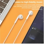 WK YA07 Handsfree Earbuds Ενσύρματα Ακουστικά με Βύσμα 3.5mm - Λευκό