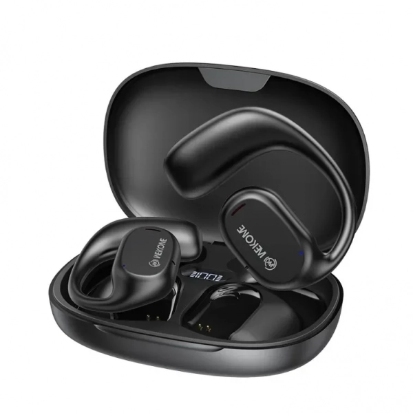 Ασύρματο ακουστικό Bluetooth Wekome VA15 με θήκη φόρτισης Μαύρα