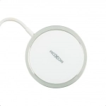 MX-HC61WL Μαγνητικός ασύρματος φορτιστής 15W Λευκό