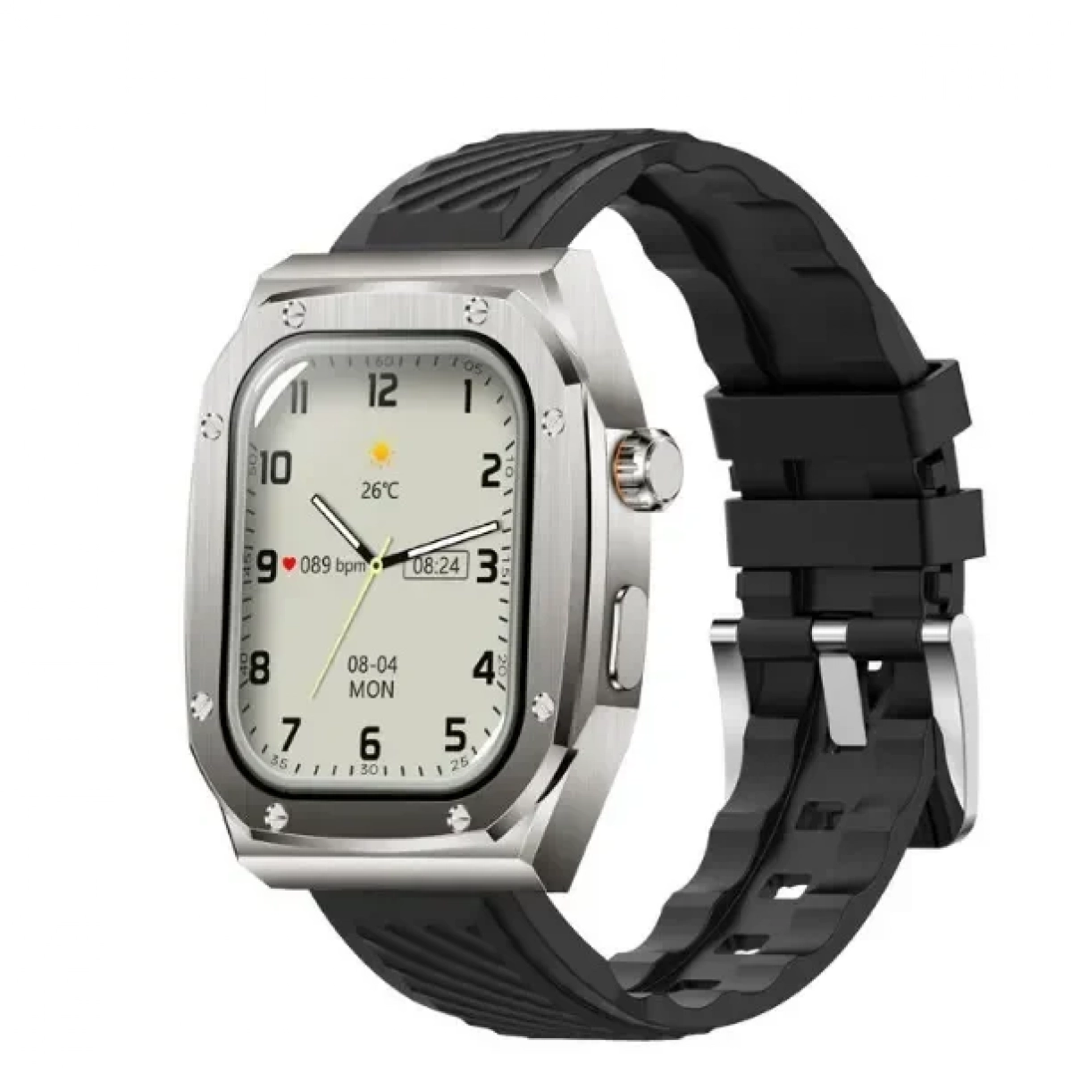 Z79 Max Smartwatch με Παλμογράφο Μαύρο