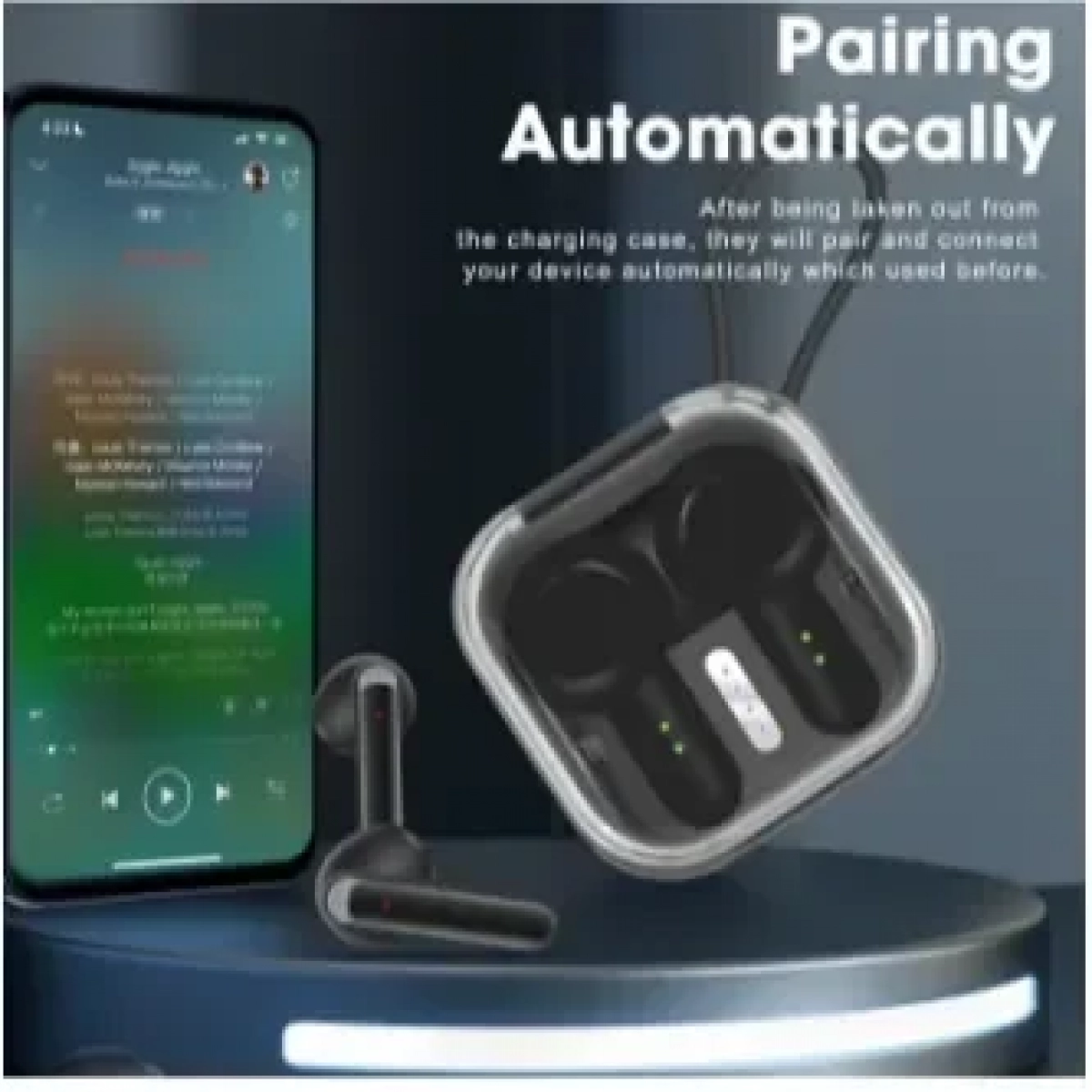 AKZ-S20 Ασύρματα Ακουστικά Bluetooth Λευκά