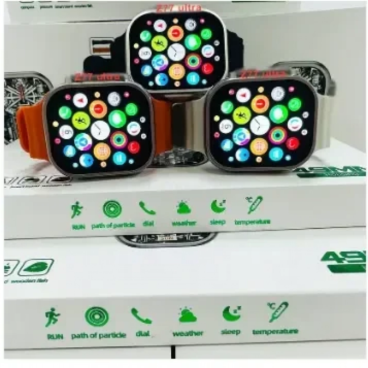 Z77 Ultra Smart Watch Γκρι