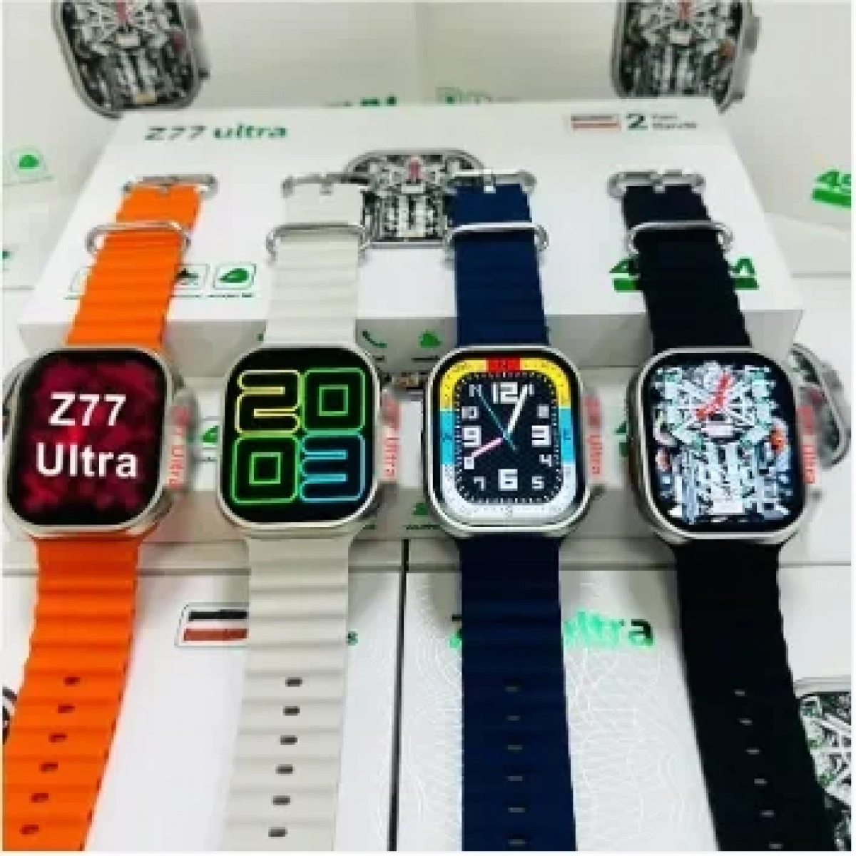 Z77 Ultra Smart Watch Γκρι