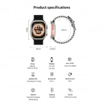 Z77 Ultra Smart Watch Γκρι