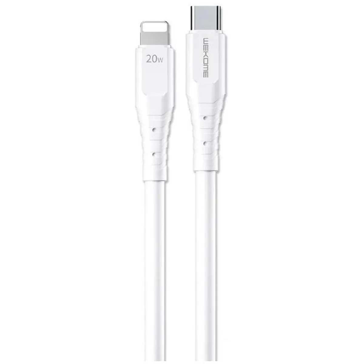 WK WDC-154 USB-C to Lightning Cable 20W Λευκό 1m