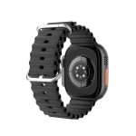 NO.1 DT8 Ultra+ Smartwatch με Παλμογράφο Μαύρο