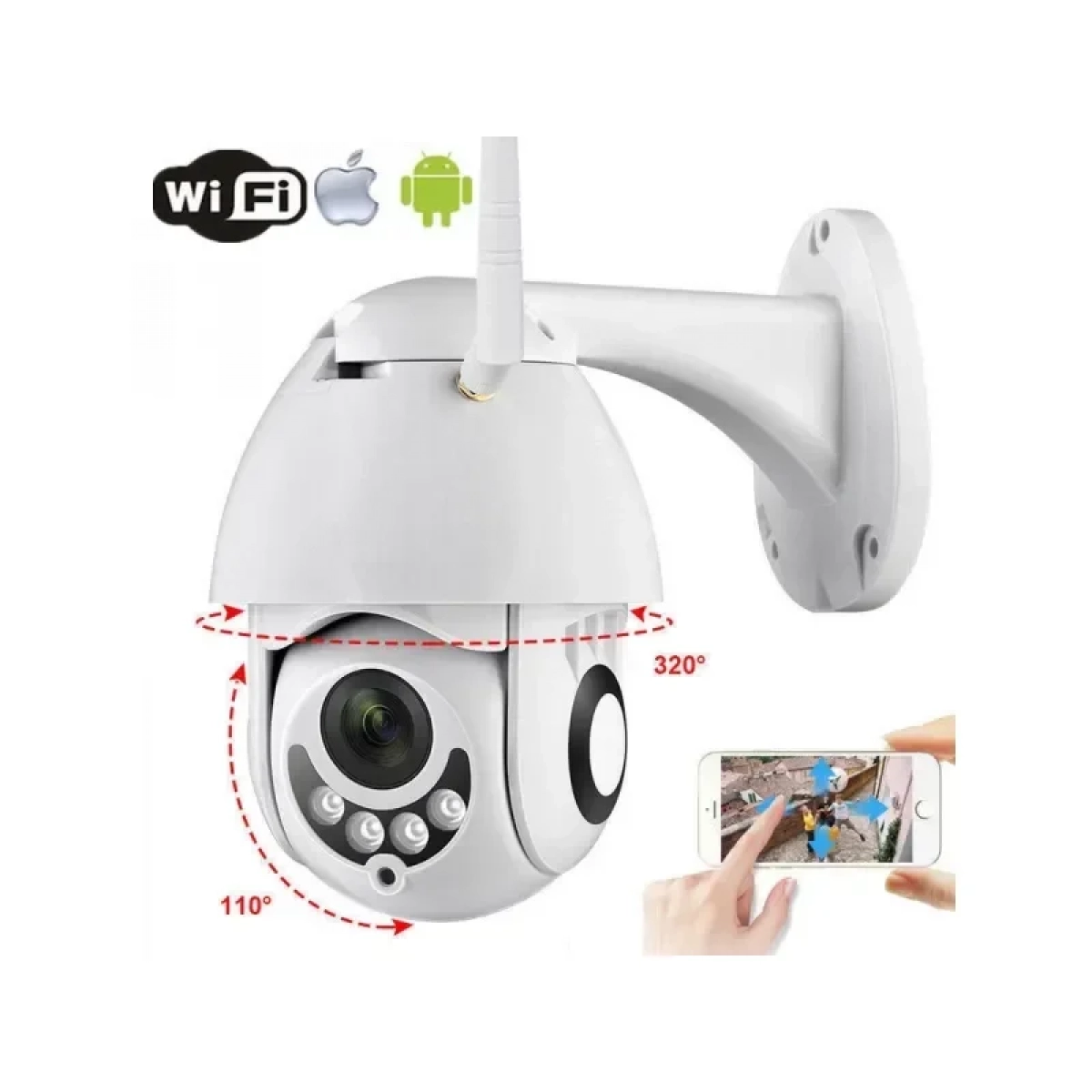 Κάμερα Παρακολούθησης IP Wi-Fi 1080p Αδιάβροχη με Αμφίδρομη Επικοινωνία