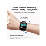 Y68 Macaron Smart Watch Fitness Tracker σε Λευκό Χρώμα