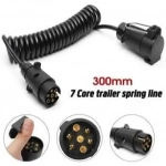 Σπιράλ προέκταση καλωδίου για τρέιλερ 12V 7 pins 3m – OEM