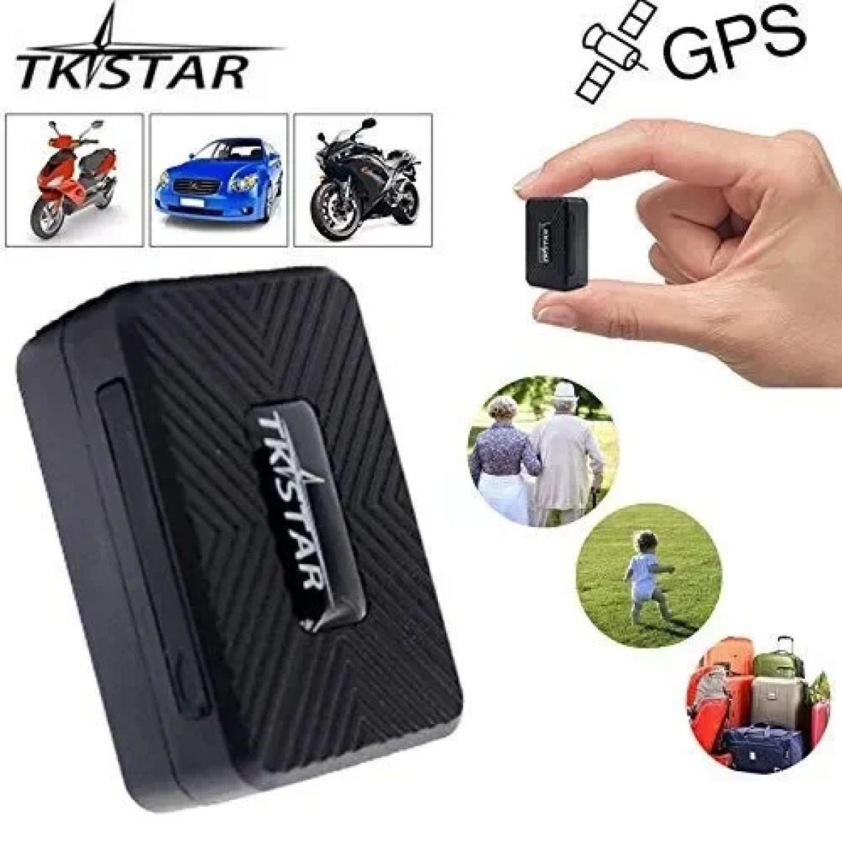 Mini GPS Tracker Mini GPRS / GSM για Φορτηγά / Σκάφη / Αυτοκίνητα / Μηχανές Αδιάβροχο TK913