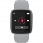 Y68 Macaron Smart Watch Fitness Tracker σε Γκρι Χρώμα