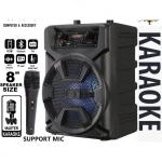 Φορητό Ασύρματο Ηχείο 8'' Bluetooth με Μικρόφωνο BT-1902