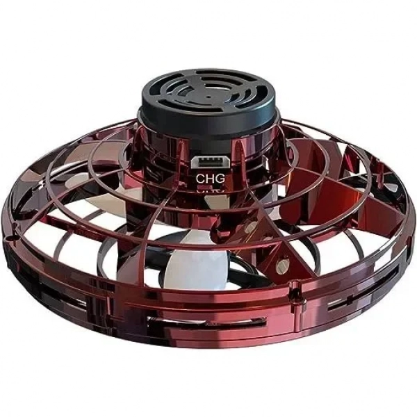 UFO Επαναφορτιζόμενο Fidget Spinner/Drone Κόκκινο