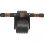 Tank Wheel 94461 Ρόδα Κοιλιακών με Αντιολισθητικές Λαβές Μαύρο-Πορτοκαλί