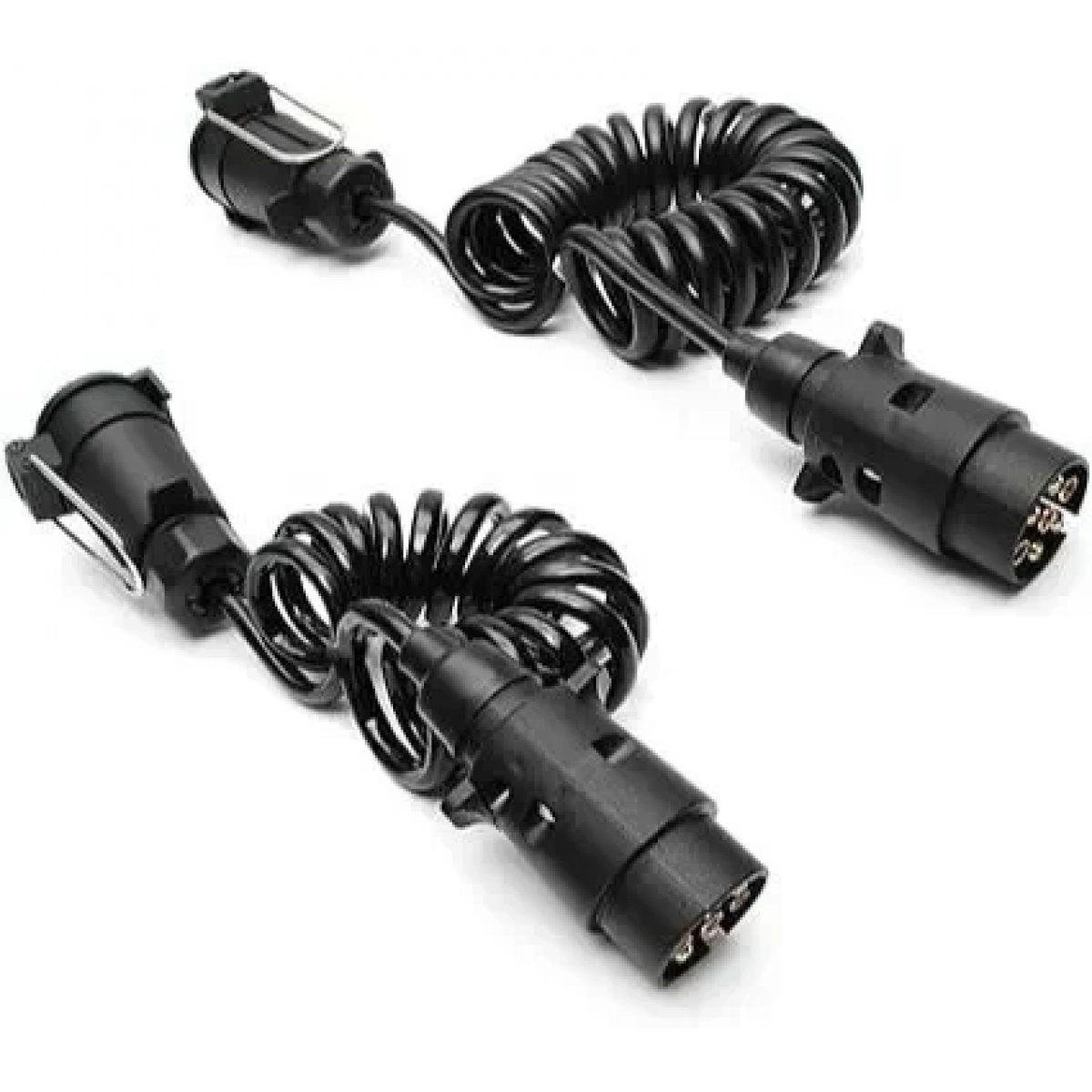 Σπιράλ προέκταση καλωδίου για τρέιλερ 12V 7 pins 3m – OEM