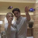 UFO Επαναφορτιζόμενο Fidget Spinner/Drone Κόκκινο