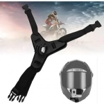 Βάση κράνους μηχανής για Action Camera και Smartphone σε Μαύρο Χρώμα