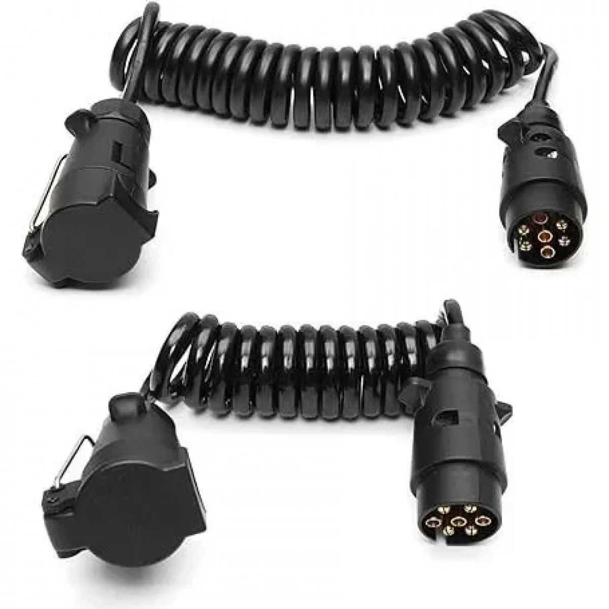 Σπιράλ προέκταση καλωδίου για τρέιλερ 12V 7 pins 3m – OEM