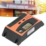 Ρυθμιστής Φόρτισης Φωτοβολταϊκών PWM 12/24V 10A MT-4 σε Πορτοκαλί Χρώμα