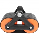 Tank Wheel 94461 Ρόδα Κοιλιακών με Αντιολισθητικές Λαβές Μαύρο-Πορτοκαλί