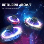UFO Επαναφορτιζόμενο Fidget Spinner/Drone Κόκκινο