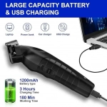 Επαγγελματική Kουρευτική Mηχανή USB Επαναφορτιζόμενη Kemei KM-2299