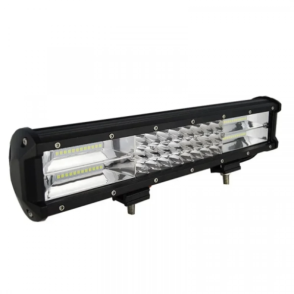 LED Αδιάβροχη Μπάρα Αλουμινίου 12V-24V 37cm 216W 72 SMD IP68 17280LM 6000K OYQP-0018
