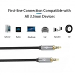 ΣΤΕΡΕΟΦΩΝΙΚΟ ΚΑΛΩΔΙΟ ΗΧΟΥ 3.5mm KLGO AUX-1