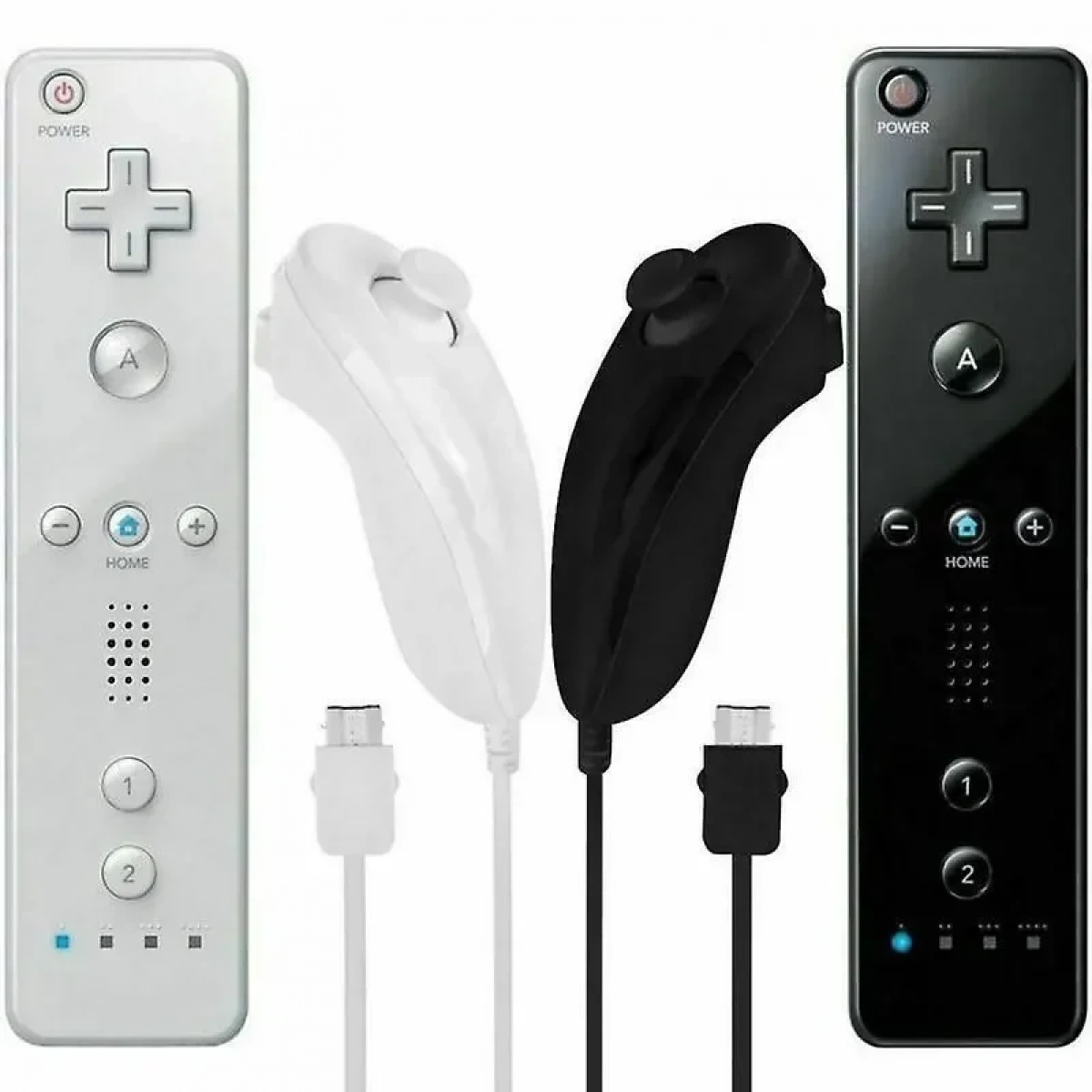 Nunchuck Controller Χειριστήριο Oem - Wii / Wii U Controller σε Μαύρο Χρώμα