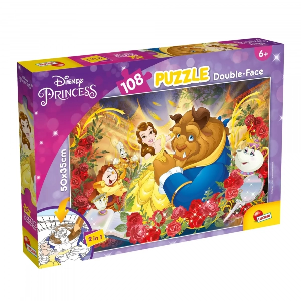 DISNEY PUZZLE DF PLUS 108 THE BEAUTY AND THE BEAST
