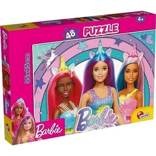 BARBIE PUZZLE M-PLUS 48 - MAGIC UNICORN - LISCIANI