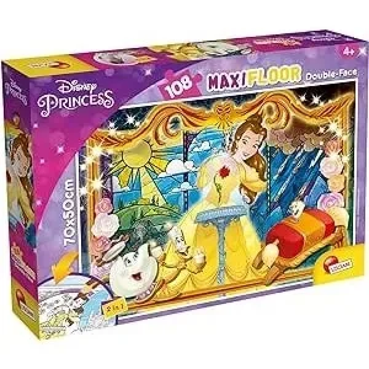 DISNEY PUZZLE DF MAXI FLOOR 108 BEAUTY AND THE BEAST | G for Gadget