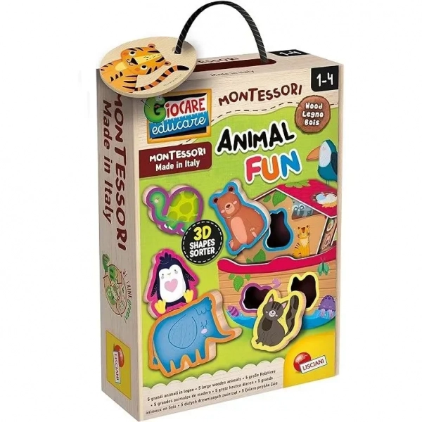 MONTESSORI WOOD ANIMAL FUN