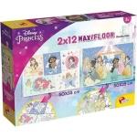 DISNEY PUZZLE SUPERMAXI 2 x 12 PRINCESS