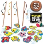 MONTESSORI WOOD MAGNETIC FISH FUN