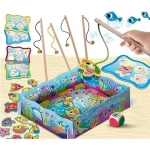MONTESSORI WOOD MAGNETIC FISH FUN