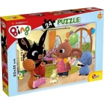 PUZZLE PLUS 50 X 35 CM 24 PCS BING - LET'S PARTY! - LISCIANI