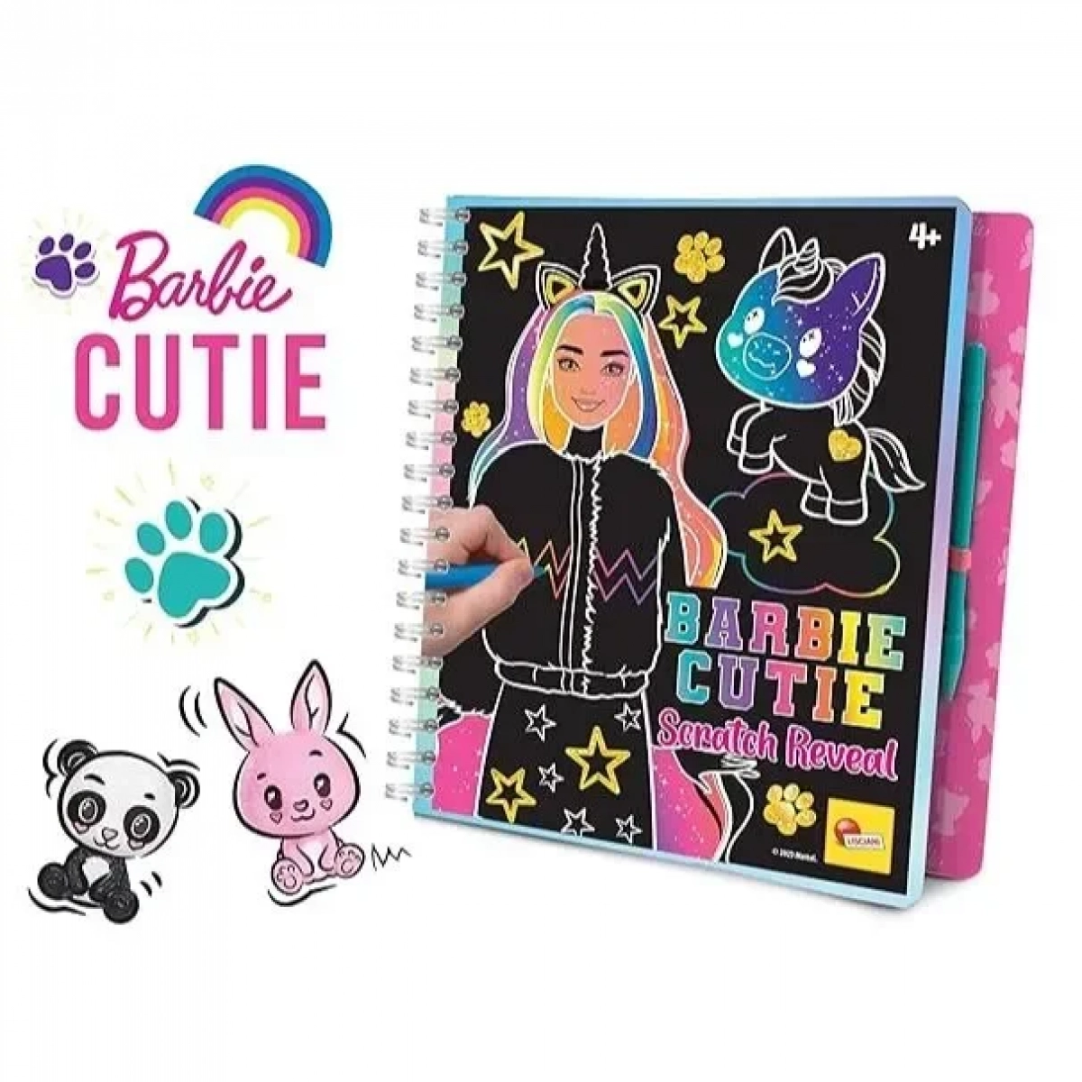 BARBIE SKETCH BOOK CUTIE SCRATCH REVEAL (8 ΤΜΧ)