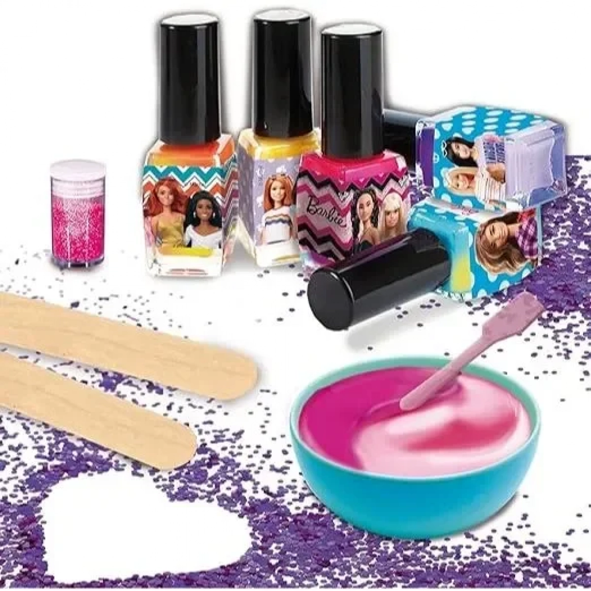 BARBIE NAIL ART-COLOR CHANGE