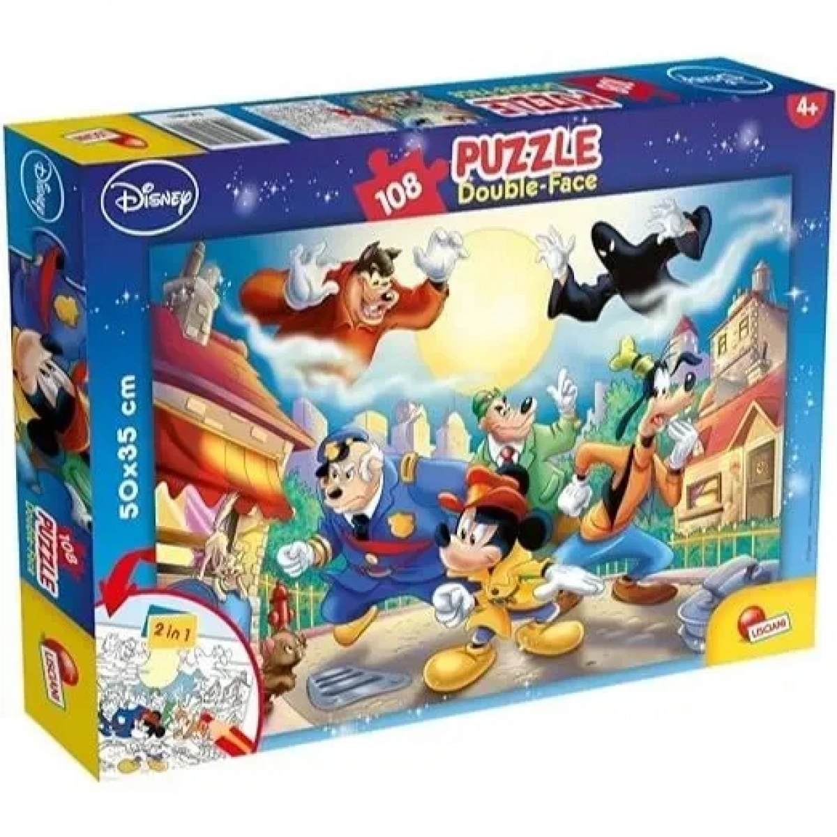 PUZZLE DF PLUS 108 MICKEY MOUSE DETECTIVE | G for Gadget