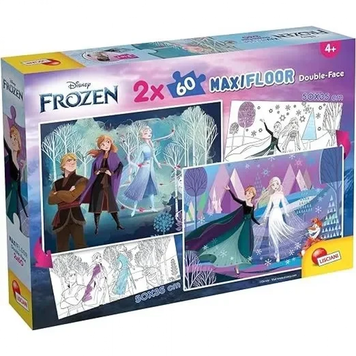 DISNEY PUZZLE DF MAXIFLOOR 2 X 60 FROZEN | G for Gadget