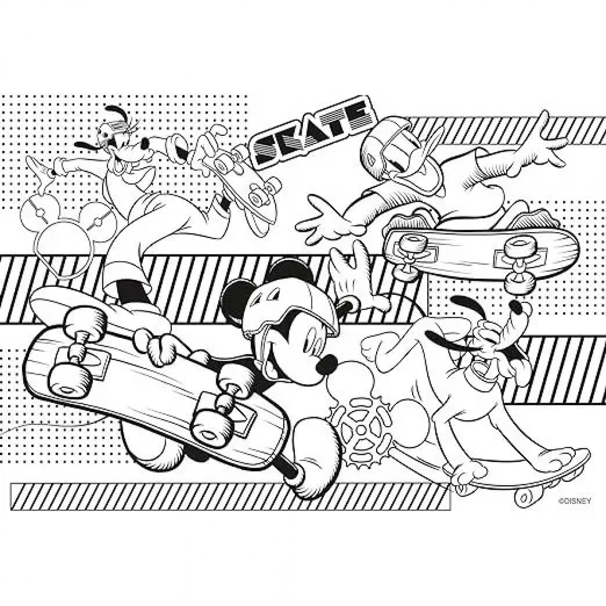 DISNEY PUZZLE DF PLUS 60 MICKEY MOUSE
